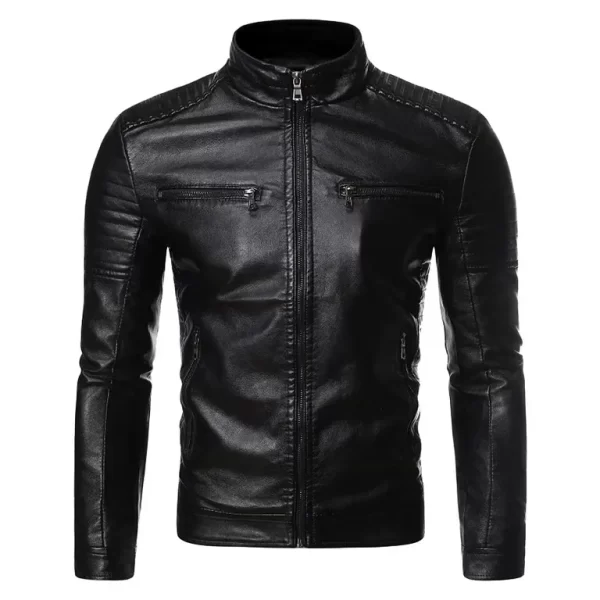 Stylish Cow Leather Jacket